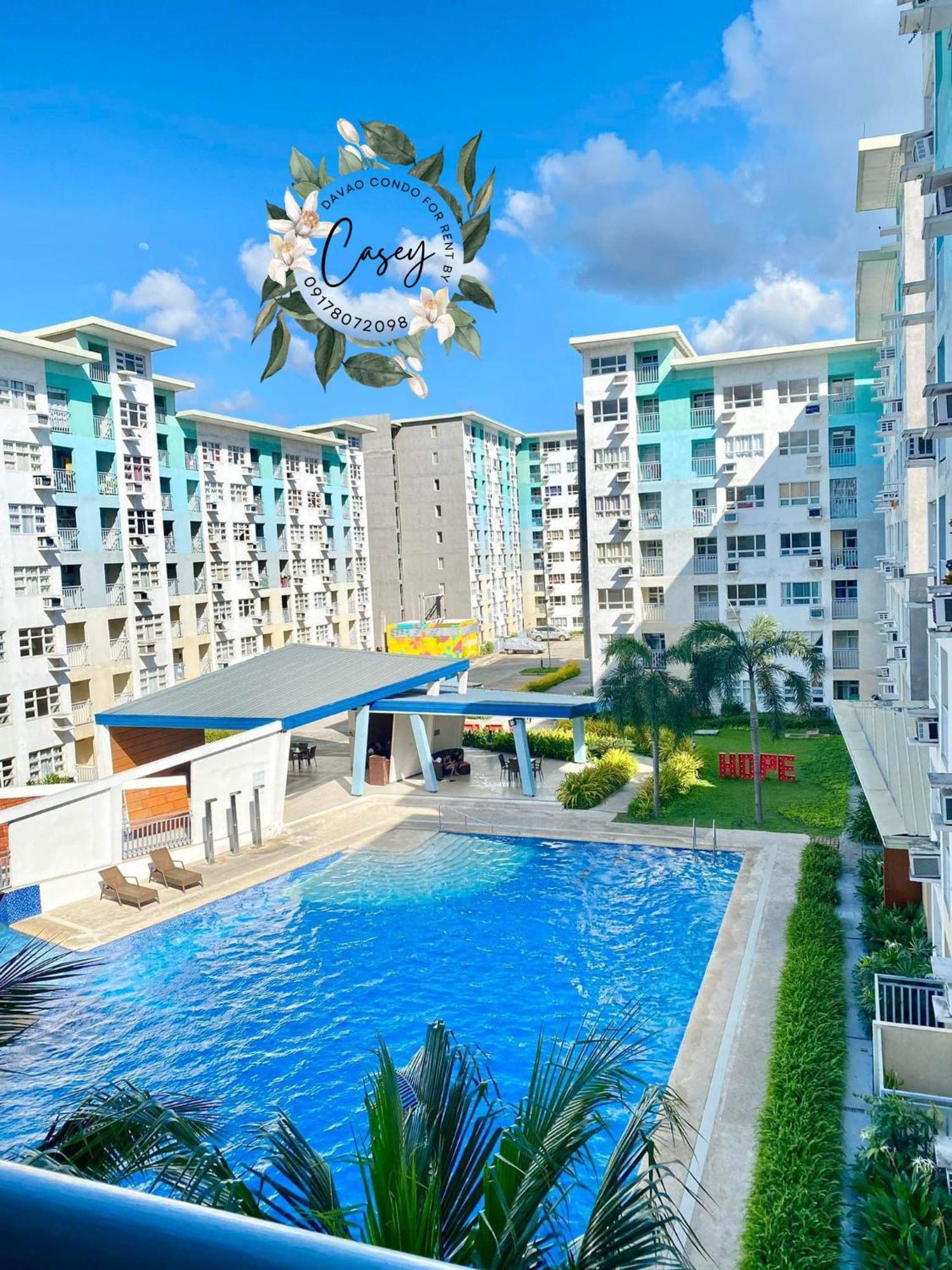Davao Condo 2Br Pool Wifi Netflix Luaran gambar